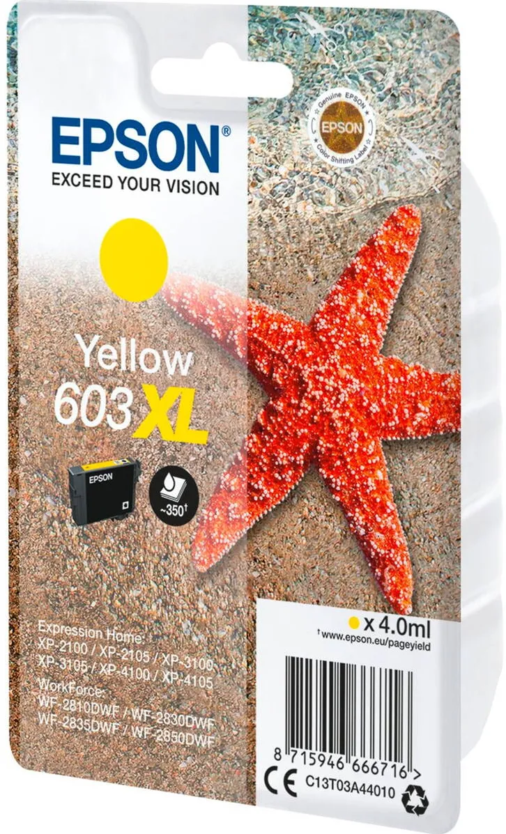 Cartus Imprimanta Epson 603XL T03A4 Yellow