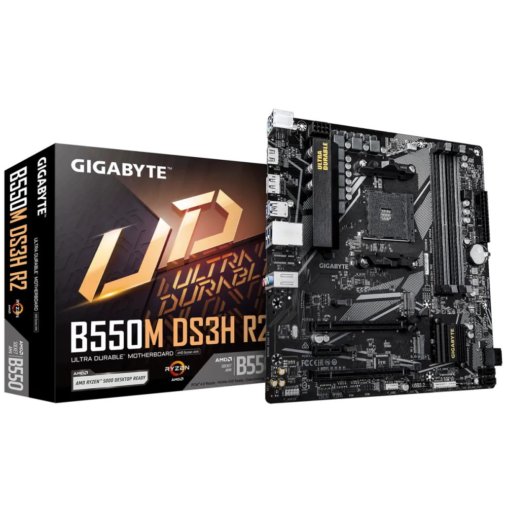 Placa de Baza GIGABYTE B550M DS3H R2 AM4