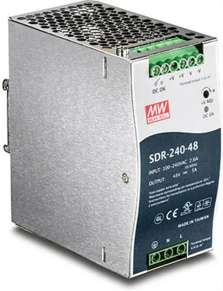 Sursa de alimentare TRENDnet TI-S24048 sina DIN 48V 240W pentru TI-PG80