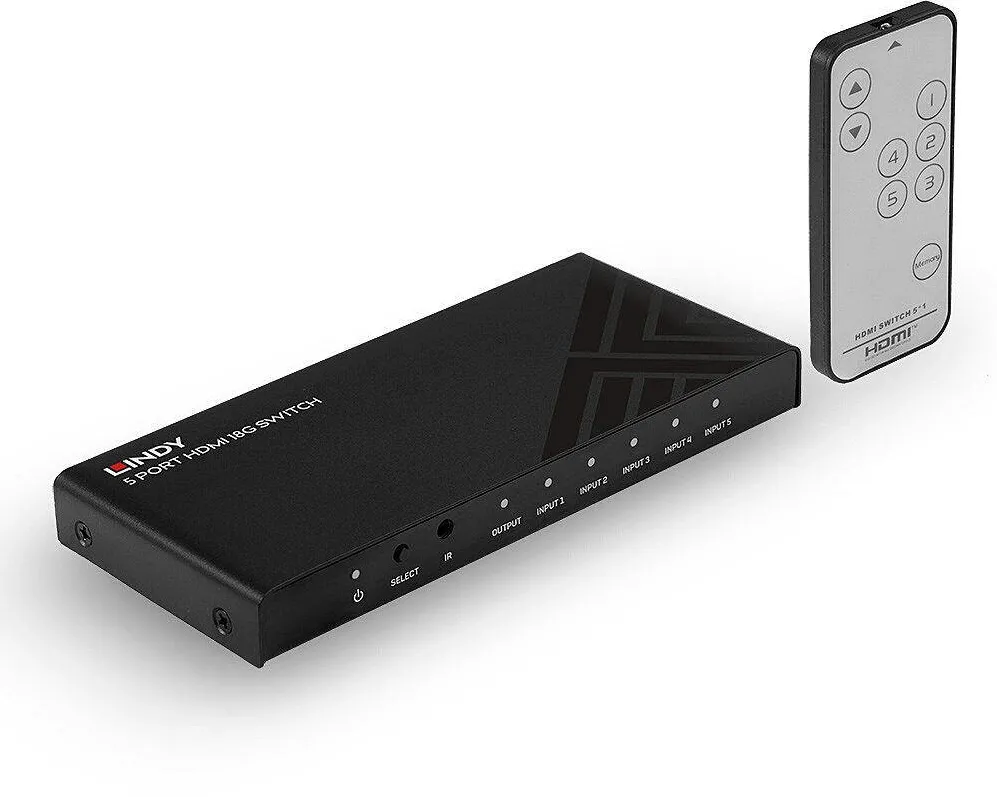 Lindy 5 Port HDMI 18G