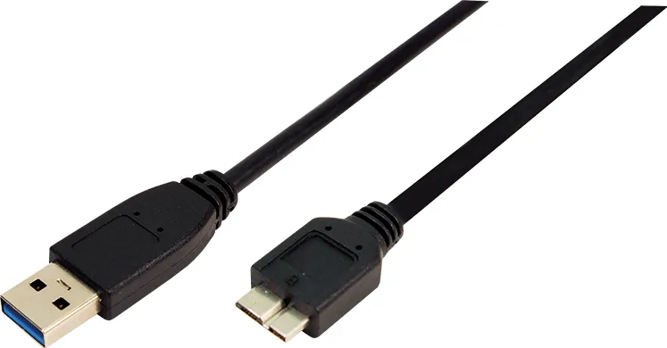 Logilink USB 3.0 Male tip A - MicroUSB Male tip B 3.0, 3m, Negru