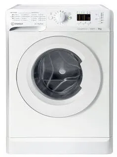 INDESIT Masina de spalat rufe MTWSA 61294 W EE, Slim, 6 kg, 1200 rpm, Clasa C, Inverter, Fast Cycles, Alb