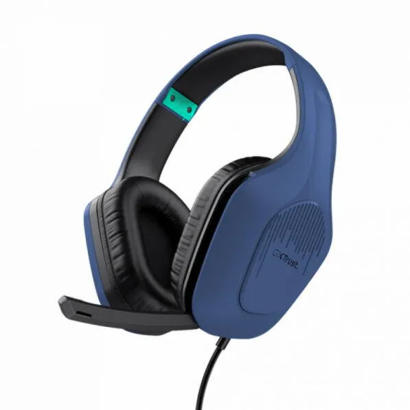 Casti TRUST Casti cu fir  GXT 415B Zirox albast
