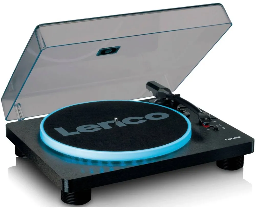 Mini-Sistem Audio Lenco LS-50LED Negru
