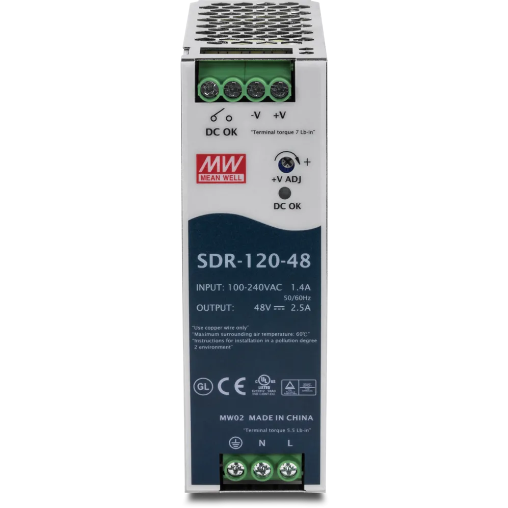 Sursa de alimentare TRENDnet TI-S12048 sina DIN 48V 120W pentru TI-PG541