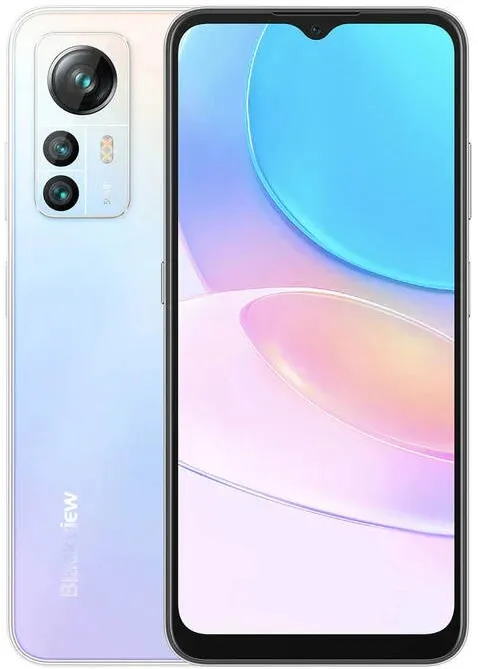Smartphone Blackview A85, 128GB, 8GB, 4G, Dual Sim, alb