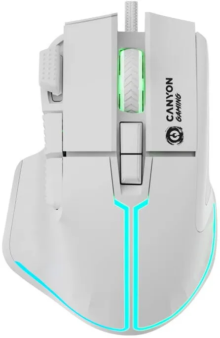 Mouse CANYON Gaming GM-636 Fortnax RGB White