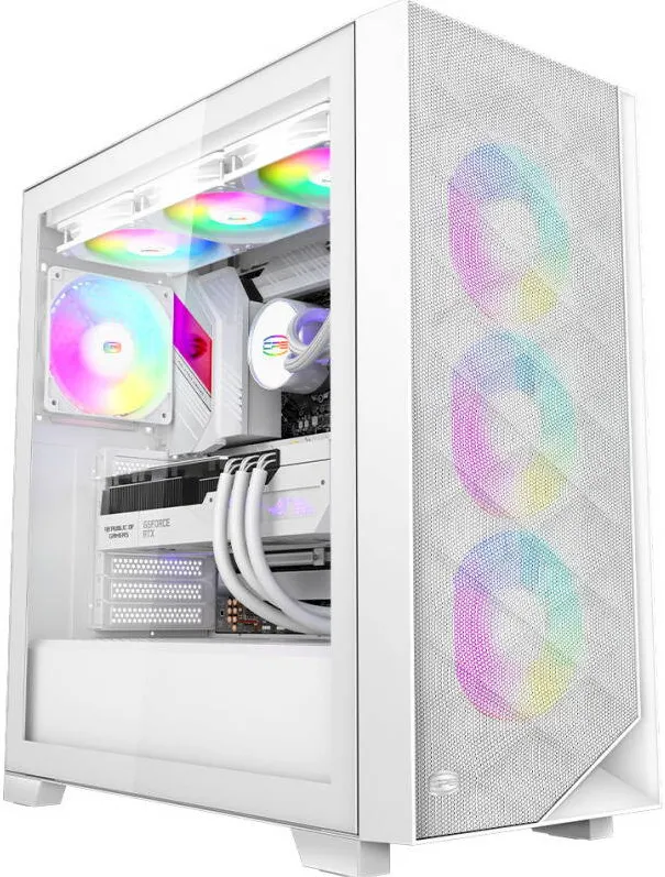 Carcasa PC PCCOOLER C3D510 ARGB White