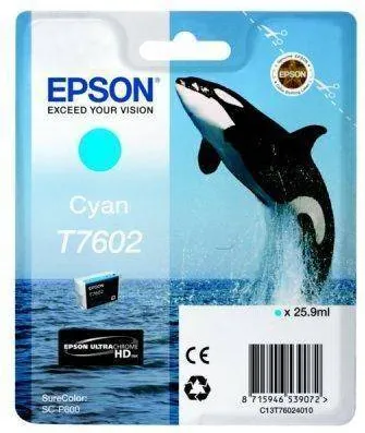 Cartus Imprimanta Epson CYAN C13T76024010 25,9 ML ORIGINAL SURECOLOR SC-P600