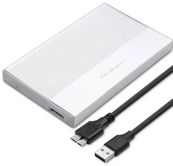 Rack QOLTEC Enclosure for SSD HDD 2.5drive, SATA, USB3.0,2T