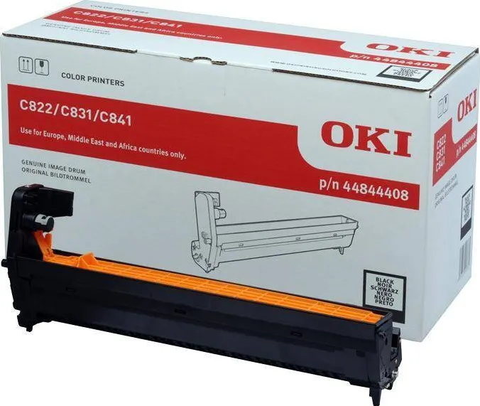 Drum OKI negru EP-CART-C831/C841 cod 44844408; compatibil cu C822/C831/C841/C831DM, capacitate 30k pag