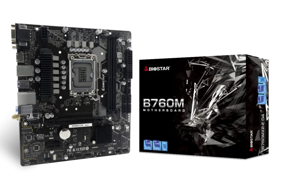 Placa de Baza Biostar B760MX2-E