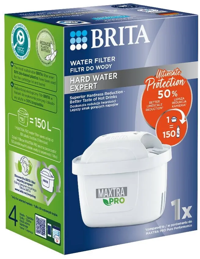 BRITA Maxtra PRO Hard Water Expert replacement cartridge 1 piece