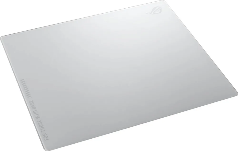 Mouse pad Asus ROG Moonstone Ace Glass 500x400 White