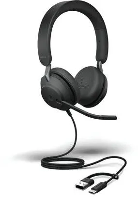 Casti Office/Call Center Jabra Evolve2 40 SE UC Stereo USB-A/C