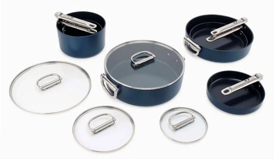 JOSEPH JOSEPH Space 6-teilig Kochset, Acoperire antiaderenta