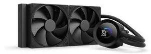 Cooler NZXT Kraken Plus 240 V2, 240mm, pompa cu ecran LCD, Intel/ AMD, Negru