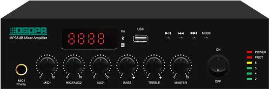 DSPPA Amplificator cu mixer 35W MP35UB, cu USB & Bluetooth