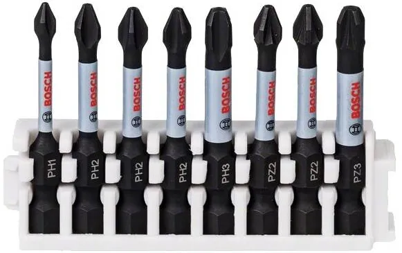 BOSCH 2608522328 - Set capete de insurubare, -, 8 bucati, rezistenta impact