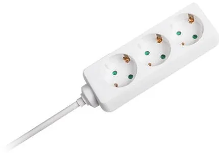 V-TAC Prelungitor 3 cai 1.5M(3G1.5MM2) alb