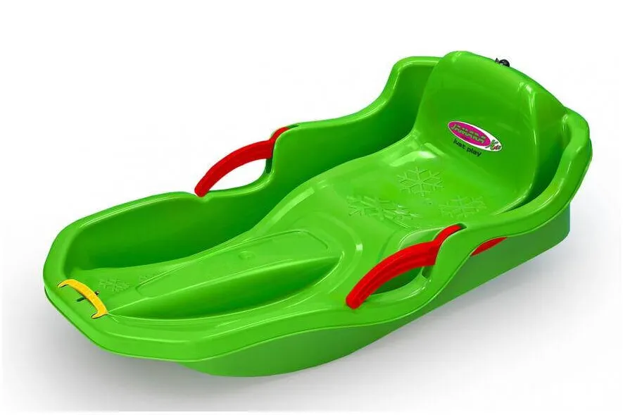 Bob cu frana Jamara Snow Play Comfort verde