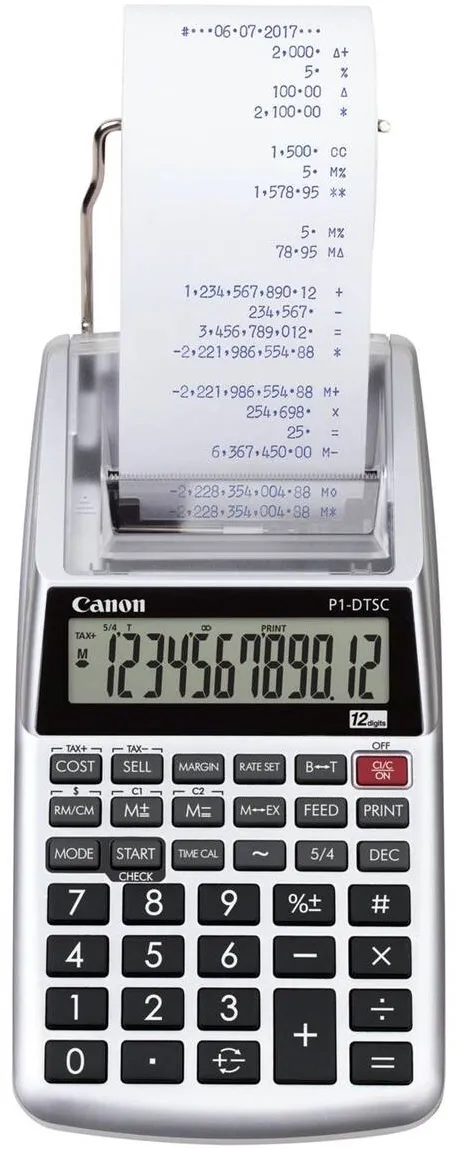 Canon Calculator de birou P1-DTSC II