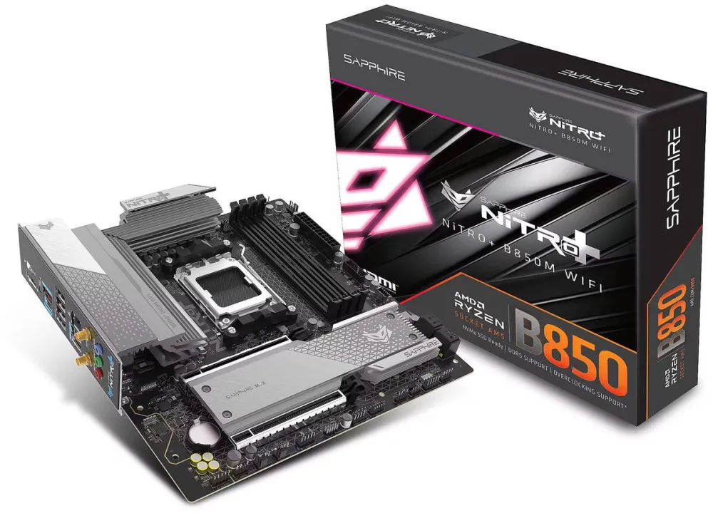 Placa de Baza SAPPHIRE NITRO+ B850M WIFI