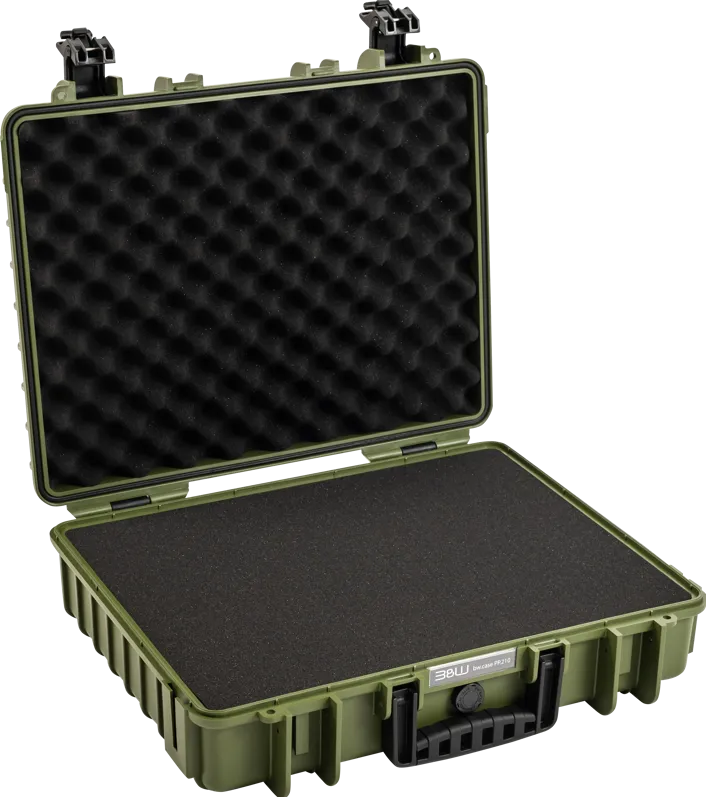 BW Outdoor Cases Type 6040 / Bronze green (pre-cut foam)