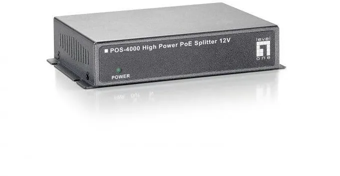 Accesoriu Switch Level One Splitter POS-4000 1x FE High-Power PoE