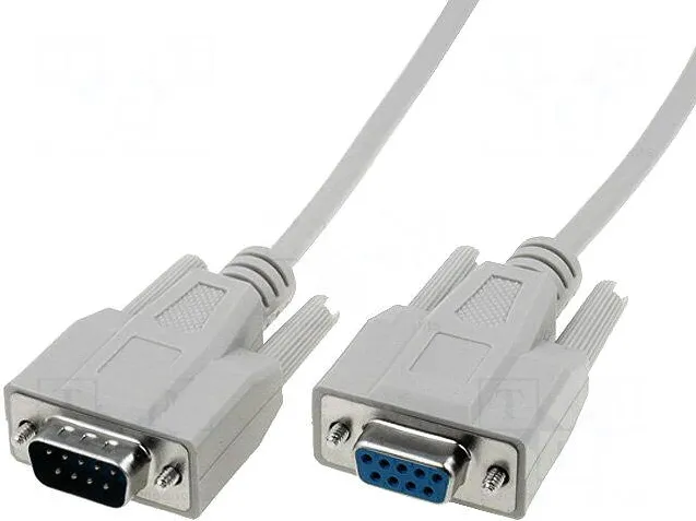 Assmann serial extension cable - DB-9 to DB-9 - 5 m, AK-610203-050-E