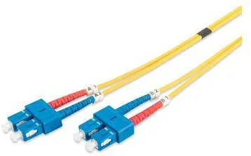 Cablu Assmann Pigtail Fibra Optica, SC / SC, 2m