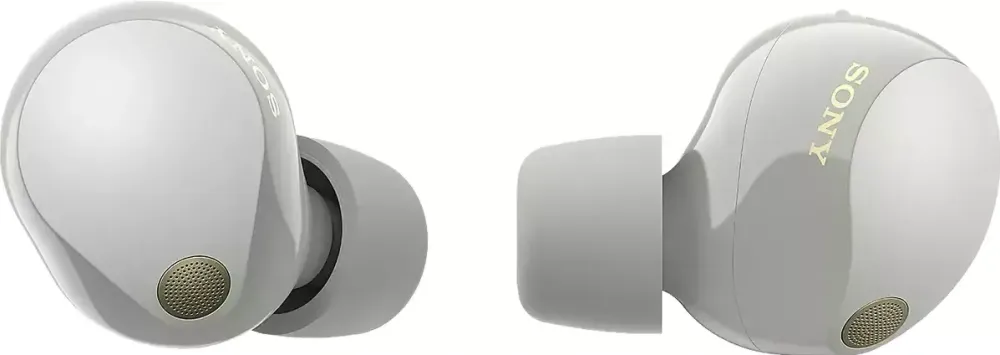 Casti Sony Casti Audio In-Ear Sony WF-1000XM5S, True Wireless, Bluetooth, Noise cancelling, Microfon, Autonomie de pana la 24 ore, Incarcare rapida, IPX4, Silver