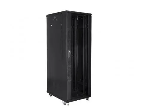 Rack LANBERG free-standing rack 19'' demounted flat pack 47U 800x800mm