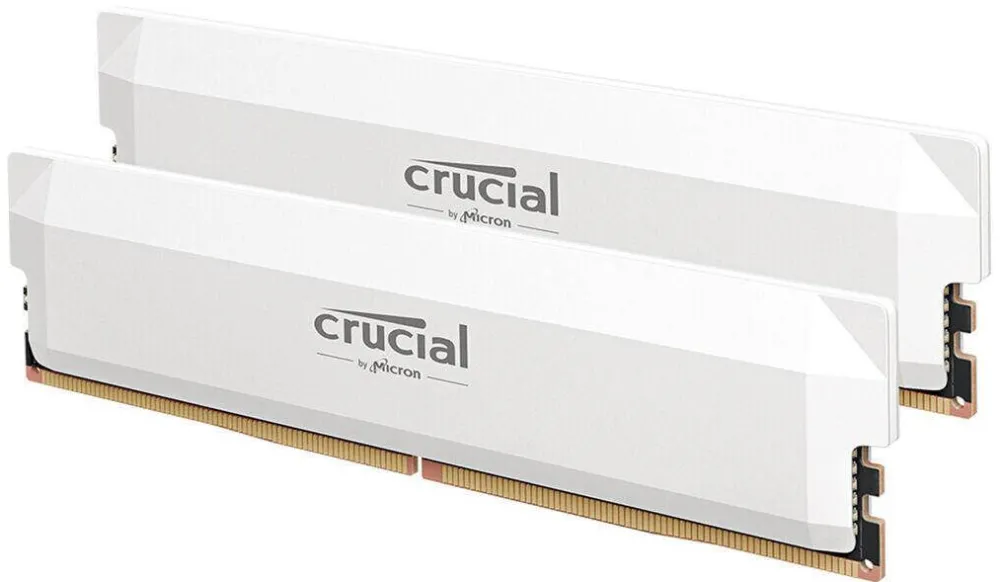 Memorie RAM Crucial Pro DDR5-6400 Kit   32GB 2x16GB UDIMM CL32 W Overclocking