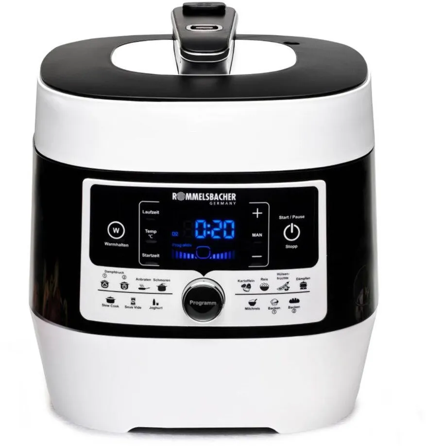 ROMMELSBACHER Oala sub presiune si multicooker