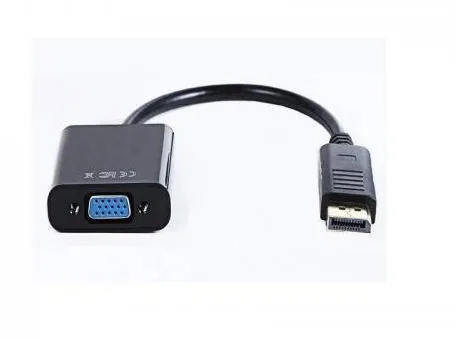 Adaptor Gembird adapter displayport 1.1->VGA, on cable, black