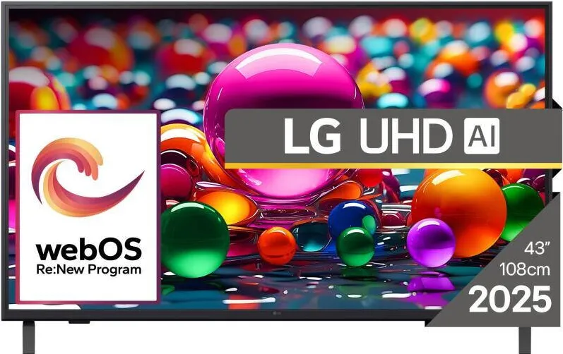 Televizor LG 43UA74006LB Black