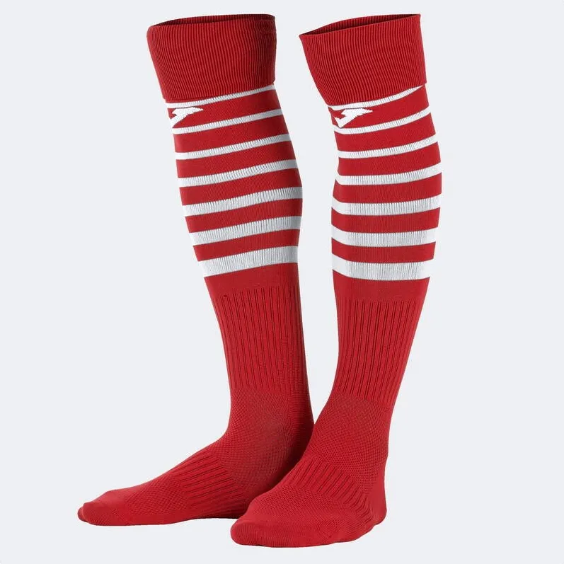 Joma Jambiere PREMIER II SOCKS RED WHITE