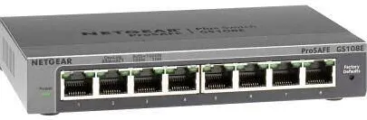 Switch Netgear 8 Poort ProSafe GS108Ev4 1Gbps