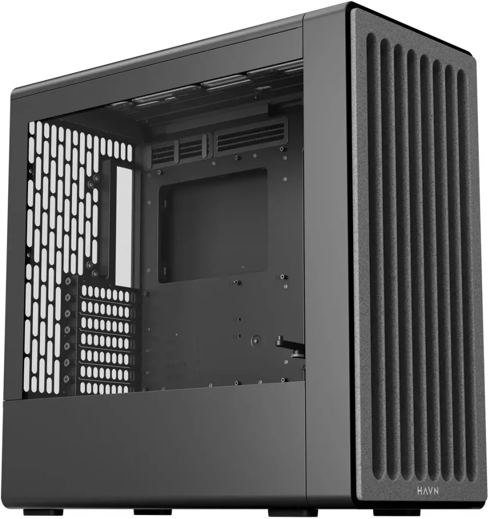 Carcasa PC HAVN BF 360 midi-tower negru
